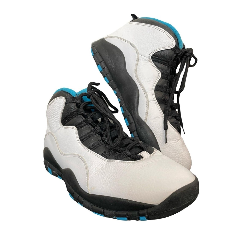 Nike Air Jordan 10 Retro 2014 Powder Blue Mens Sneakers Size 9.5